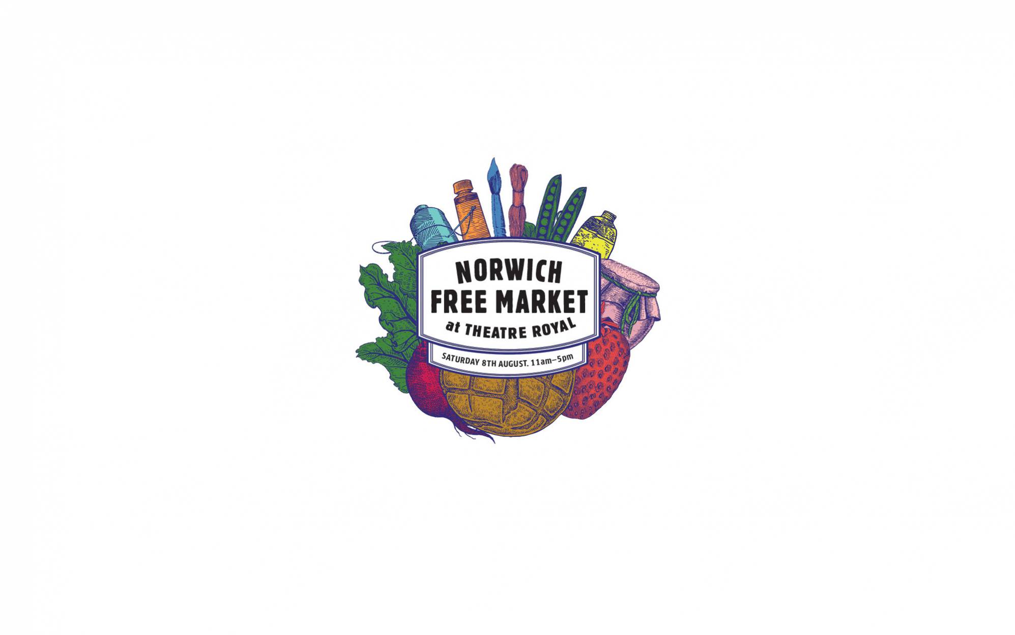 Norwich Free Market Poster